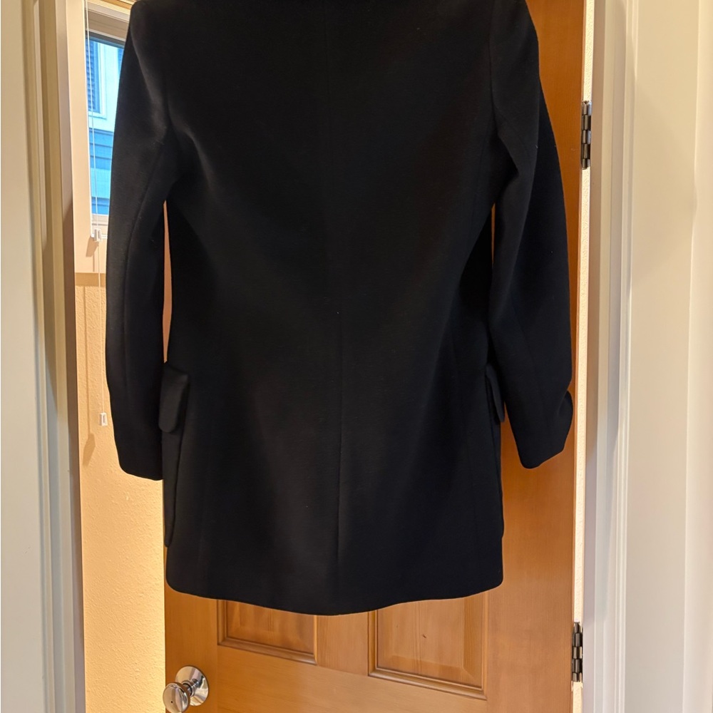 Celine Black Double-Breasted Coat - Picture 4 of 10